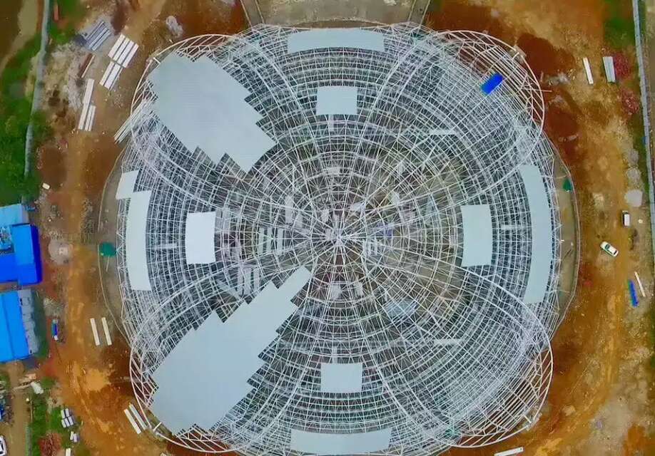 富锦体育馆网架
